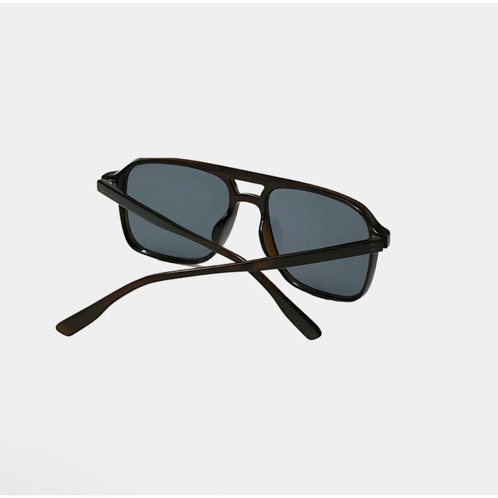 NEW VZN Frames St Barts | Hogany Square Aviator Sunglasses - Picture 5 of 9